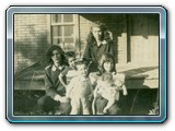 Reynolds Children taken 1949,  Ella Reba (standing)
l to r Gladys Loraine, Larry Joe, J.D., & Ima Jean holding Vickie Faye