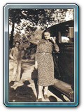 Minnie Lee Long with Norman? in background